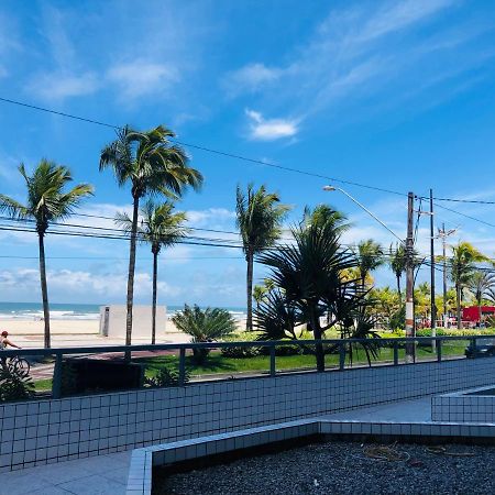 Apto com vista mar PÉ NA AREIA Praia Grande  Exterior foto